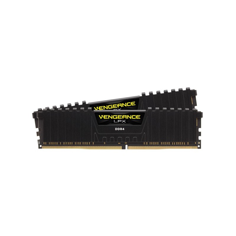 16GB (2x8GB) Corsair Vengeance LPX Nero DDR4-3600 RAM CL18 Memoria Kit